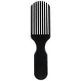 thumbnail image 1 of TISHITA Detangling Brush Wavy Hair Comfortable Reduce Hair Loss Multifunctional Portable Black, 1 of 8
