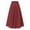 Red, variant on VUPSGEZ Knit Maxi Skirt Women'S Spring And Summer Casual Loose Solid Color A Line High Waist Skirt With Pocket Buttons Women’S Pleated Maxi Skirt(Red,XXL)