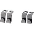 thumbnail image 1 of Ganchos para reposacabezas del asiento trasero del coche, soporte para bolso de coche, accesorios de interior de coche brillantes para mujeres y hombres, paquete de 4 (blanco), 1 of 5