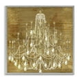 thumbnail image 5 of Stupell Industries Vintage Glam Crystal Chandelier Rustic Distressed Gold Background, 17 x 17, Design by Sophie 6, 5 of 5