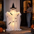 thumbnail image 7 of Halloween Ghost Decorations Outdoor Light Up Spooky Witch Costume for Party Porch Mantel Home Decor, 7 of 7