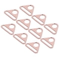 thumbnail image 3 of 10 Uds. Hebilla ajustable Material de aleación de Zinc de 38mm accesorios de equipaje portátiles ligeros multiusos oro rosa, 3 of 5