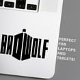 thumbnail image 4 of Badwolf Doctor Who Vinyl Decal Sticker|Cars Trucks Vans Walls Laptops Cups|Black|5.5 In|KCD866, 4 of 5