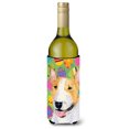 thumbnail image 1 of Bull Terrier Pascua Eggtravaganza Botella De Vino Aislador De Bebidas Aislador De Bebidas Hugger, 1 of 1