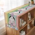 thumbnail image 6 of Table Runners 90 Inches Long Dress Scarves, Easter Bunny Farmhouse Coffee/Dining/Kitchen Table Runner for Living Room, Cute Rabbit Eggs Flowers Colorful Wood Plank 13x90 Inch, 6 of 9