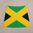 thumbnail image 4 of Jamaica Flag Skirt Lady National Celebration Modern Mini Skirts Summer Streetwear High Wai, 4 of 7