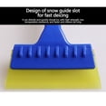 thumbnail image 6 of InsCrazy Snow Brush, Ice Scrapers for Car Windshield Ice Snow Scrapper Long-handled Beef Tendon Wiper Snow Shovel with Snow Guide Does Not Hurt Car Paint Snow Shovel 2pc 13", 6 of 8