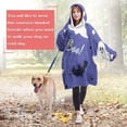 thumbnail image 4 of Wearable Oversized Blanket,Halloween Ghosts Bats Stars and Boo Wearable Blanket Hoodie for Adults,Cozy Hooded Blankets with Super Pockets,Super Warm Fuzzy Pullover for Women & Men, 4 of 6