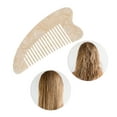 thumbnail image 5 of Unique Bargains 1 Pc Portable Anti-Static Hair Comb Beige Acetate Sheet, 5 of 5