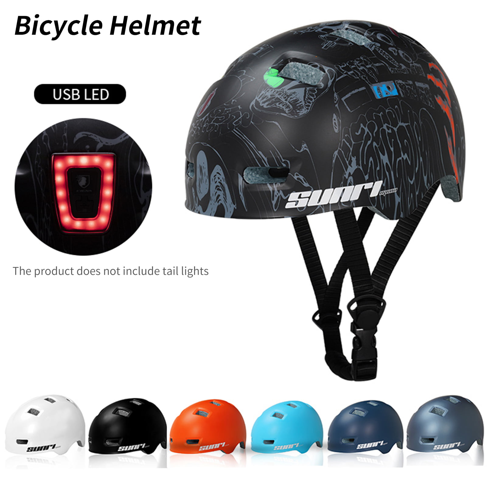 xinRui TS-91 Cycling Helmet Ultralight Head Adjustable Portable Children Safety Helmet for - Walmart.com