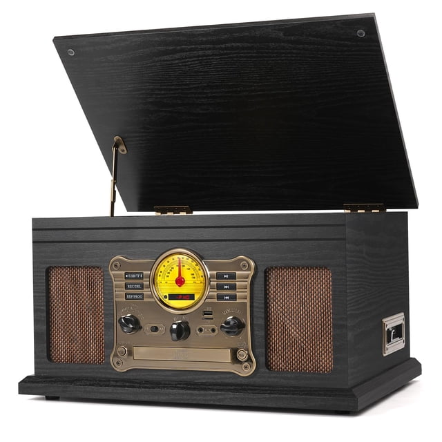 Tocadiscos TANLANIN Vintage 10 en 1 Bluetooth