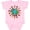 AD-Pink, variant on Peace Through Unity Boys or Girls Baby Bodysuit