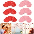 thumbnail image 5 of 6Pcs Valentines Day Garland Valentines Day Heart Decoration Decorative Heart Garland Banner, 5 of 6