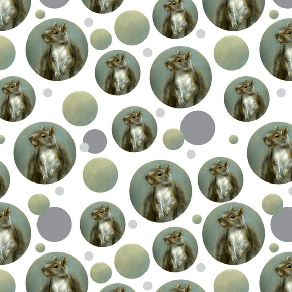 Mischievous Squirrel Premium Gift Wrap Wrapping Paper Roll