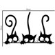 thumbnail image 2 of Pared PVC pared calcomanía calcomanía cita arte vinilo gato patrón 8 "x 12" negro Vhermosa  CZJJ-ST132, 2 of 4