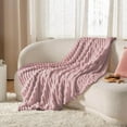 thumbnail image 3 of Throw Blanket Ultra Soft Lightweight All Season Blanket for Couch Bed Sofa Cozy Warm Fluffy Striped Decorative Throw for Women Men Home Decor, 3 of 5