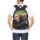 thumbnail image 4 of Balery Daisy Sleeping Sloth Mochila para hombre y mujer - Tela Oxford 600D resistente - Gran capacidad, resistente al agua, ideal para la escuela, viajes y senderismo, 4 of 6