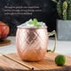 thumbnail image 4 of Taza Acero inoxidable Agua Vino Café Café Taza de bebida con mango Moda Tazas Reutilizable Tabho Reutilizable Regalos Barras Bronce Bronce 550ml Monstrate HA028164-01B, 4 of 7