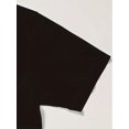 thumbnail image 3 of Camiseta informal de poliéster para hombre con diseño geométrico de latido de gamer, cuello redondo, tejido de punto ligeramente elástico, corte regular para uso urbano y fitness., 3 of 4