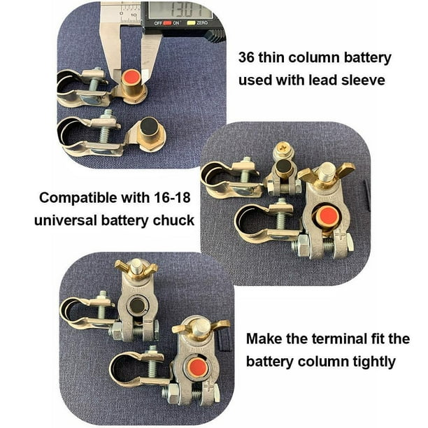 Battery Lead Shims Positive and Negative Battery Post Shim Lot L7