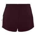 thumbnail image 2 of Holloway Sportswear XS Approach Shorts Dark Maroon/Black/White 221041, 2 of 4