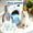 Blue, variant on Dog Cooling Mat, Extra Large Cooling Dog Bed Mat for Indoor & Outdoor, Q-Max>0.5, Machine Washable Non-Toxic Portable Pet Cooling Pad for Kennel, Crate, Car - XL(44" x 30") - Blue