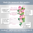 thumbnail image 6 of Love is in the Air Pink Tulip Bridal Shower Invitations, 20 Fill-In Cards with Envelopes, 5x7 Wedding Shower Invitates for Bride, Bridal Party Supplies and Decorations, Made in USA by Amanda Creation, 6 of 9