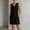 X-470Black, variant on YMNXA Summer Dresses For Women Sleeveless V Neck Solid Color Comfortable Fashion Flowy Dress With Pockets For Casual Daily Wear,Black,L