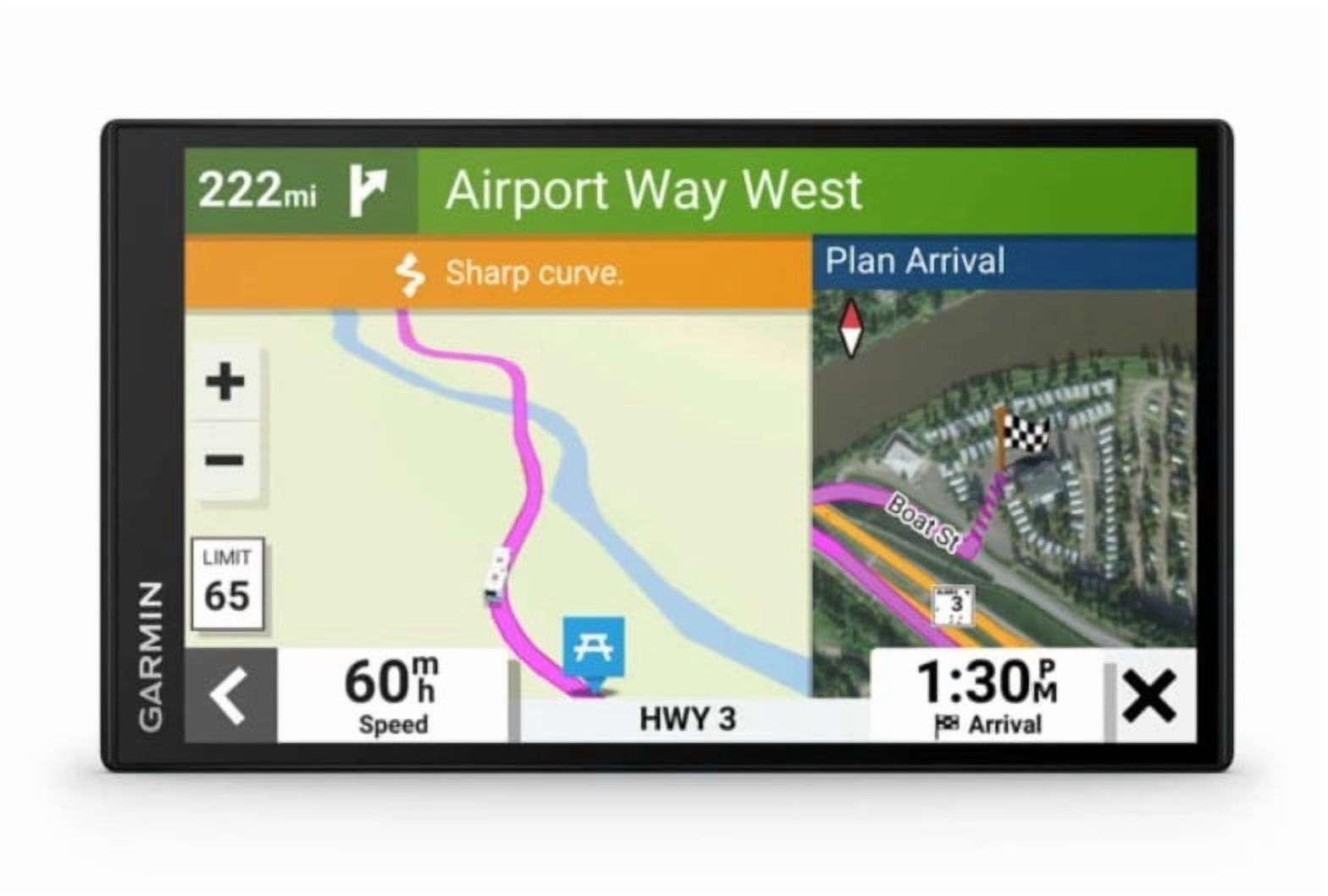 Garmin RV 795 GPS Navigator 7” High-Resolution Display, Custom RV Routing, Birdseye Satellite Imagery, Live Traffic & Weather, Parks Directory Bundle With 64GB Memory Card + More