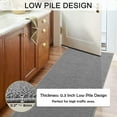 thumbnail image 5 of Artnice 3x5 Washable Area Rugs for Living Room, Faux Jute Rug Farmhouse Washable Rug, Non Slip Floor Carpet Mats for Kitchen, Entryway, Home Décor, Gray, 5 of 7