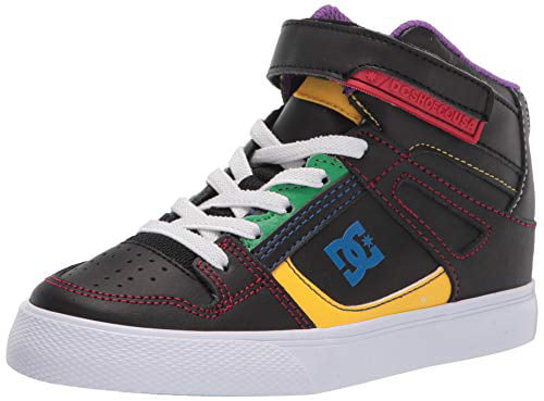 DC Unisex-Child Pure High-top Ev Skate Shoe 