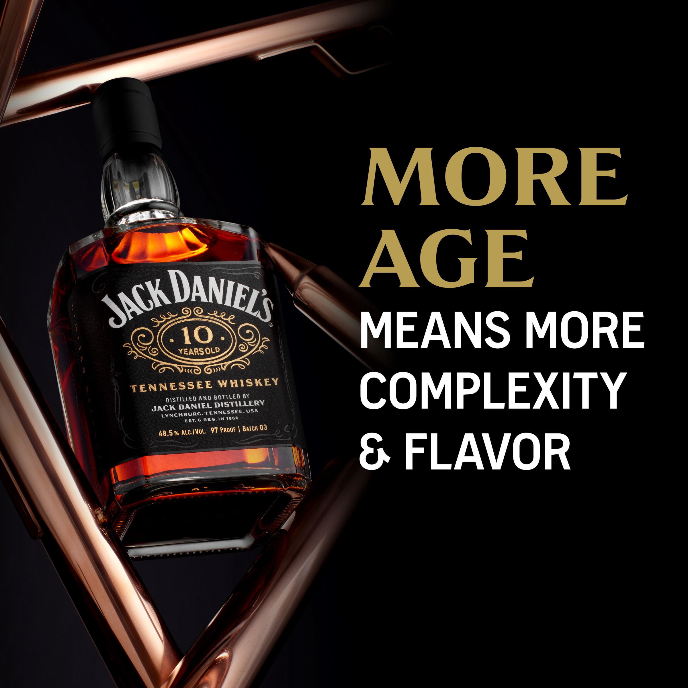 Jack Daniel's 10-Years-Old Tennessee Whiskey, Batch 04, 700 mL