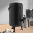 thumbnail image 3 of Miumaeov 10L Insulated Thermal Beverage Dispenser with Thermometer & Spigot Stainless Steel Hot and Cold Drink Dispenser for Tea Coffee Milk, 3 of 24