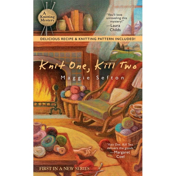 Knitting Mystery Knit One, Kill Two, Book 1, (Paperback)