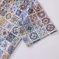 thumbnail image 4 of Sicilian Shirt Summer Hawaiian Shirt For Men Colorful Button-down Short Sleeve 100% Cotton Vintage Shirt Mediterranean Passion, 4 of 9