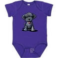 thumbnail image 3 of Inktastic Black Doodle Puppy Boys or Girls Baby Bodysuit, 3 of 5