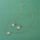 thumbnail image 5 of Xihbxyly oferta del dia Conjunto de collar y pendientes navideños con joyas de colores, bonito collar para mujer, 5 of 7
