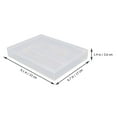 thumbnail image 3 of Plastic Tea Bag Holder Clear Tea Box with Lid Capsule Coffee Bag Holder Tea Bag Storage Box, 3 of 8