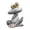 Grey, variant on 7829 Funny Frogs Figurine ResinAn1ma1Statue For Home Or Garden Patios Display Gift
