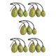 thumbnail image 3 of Vogacara 3 piezas de piedra para ejercicios de reparación de músculos del suelo pélvico huevos de cuarzo rosa naturales para mujeres Type2 NO2, 3 of 6