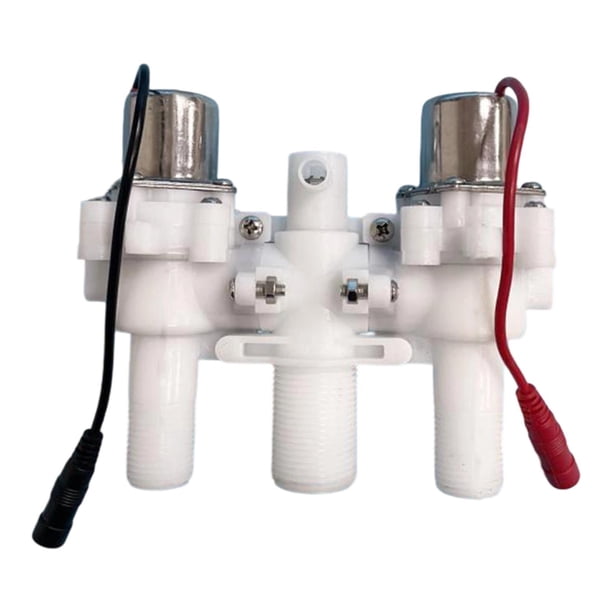 Válvula solenoide para inodoro, pieza de reparación de inodoro inteligente, válvula solenoide para tapa de inodoro inteligente, material PP confiable,