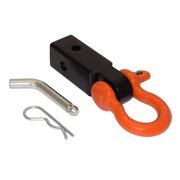 Rigid Hitch (TSM-22-D) Tow Strap Shackle Mount for 2 Inch Receivers - Made In U.S.A.