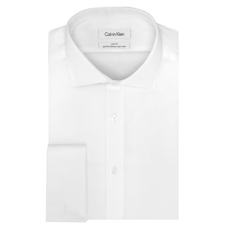 Calvin Klein Bright Men's Solid Dress Shirt
