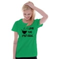 thumbnail image 3 of Love You Pho Real Vietnamese Food Womens Slim Fit Graphic Tee Brisco Brands S, 3 of 5