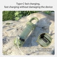 thumbnail image 4 of Linterna superbrillante con carga USB de 150 LM, mini luz de camping para senderismo (verde)., 4 of 8