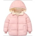 thumbnail image 2 of Toddler Baby Hooded Jacket Boys Girls Kids Thicken Warm Winter Coat Outerwear 1-7T, 2 of 5