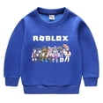 thumbnail image 3 of El mejor regalo para Roblox, suéter bidimensional de otoño e invierno para niños, estilo extranjero, Top cálido grueso de terciopelo, nuevo, 3 of 4