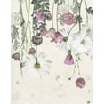 thumbnail image 2 of Popp, Grace 20x24 Black Ornate Wood Framed with Double Matting Museum Art Print Titled - Flower Veil II, 2 of 4