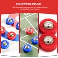 thumbnail image 5 of QUMIIRITY 2 Ensembles Mini Boules de Bouclage de Table Ensemble de Rondelles de Shuffleboard Plastique Rouge Plaisir Intérieur, 5 of 5