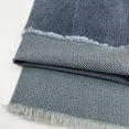 thumbnail image 3 of 10 oz Denim Fabric by The Yard - 60" Wide x 108" Long (1 Yard) | Cotton Jean Material for Sewing & Crafting | Washed Navy Blue (Light Blue), 3 of 4